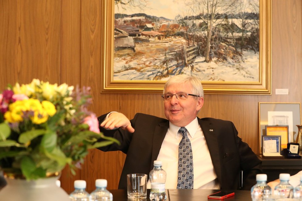 Guvernér České národní banky Jiří Rusnok (6. 12. 2019)