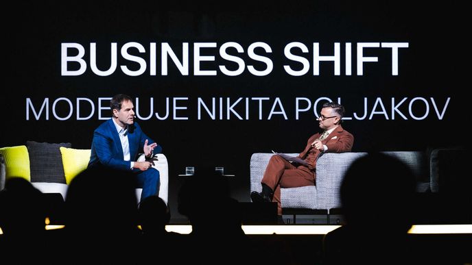 Další panel na konferenci SHIFTS 2025 s Jiřím Šmejcem. Další panel na konferenci SHIFTS 2025 s Jiřím Šmejcem.