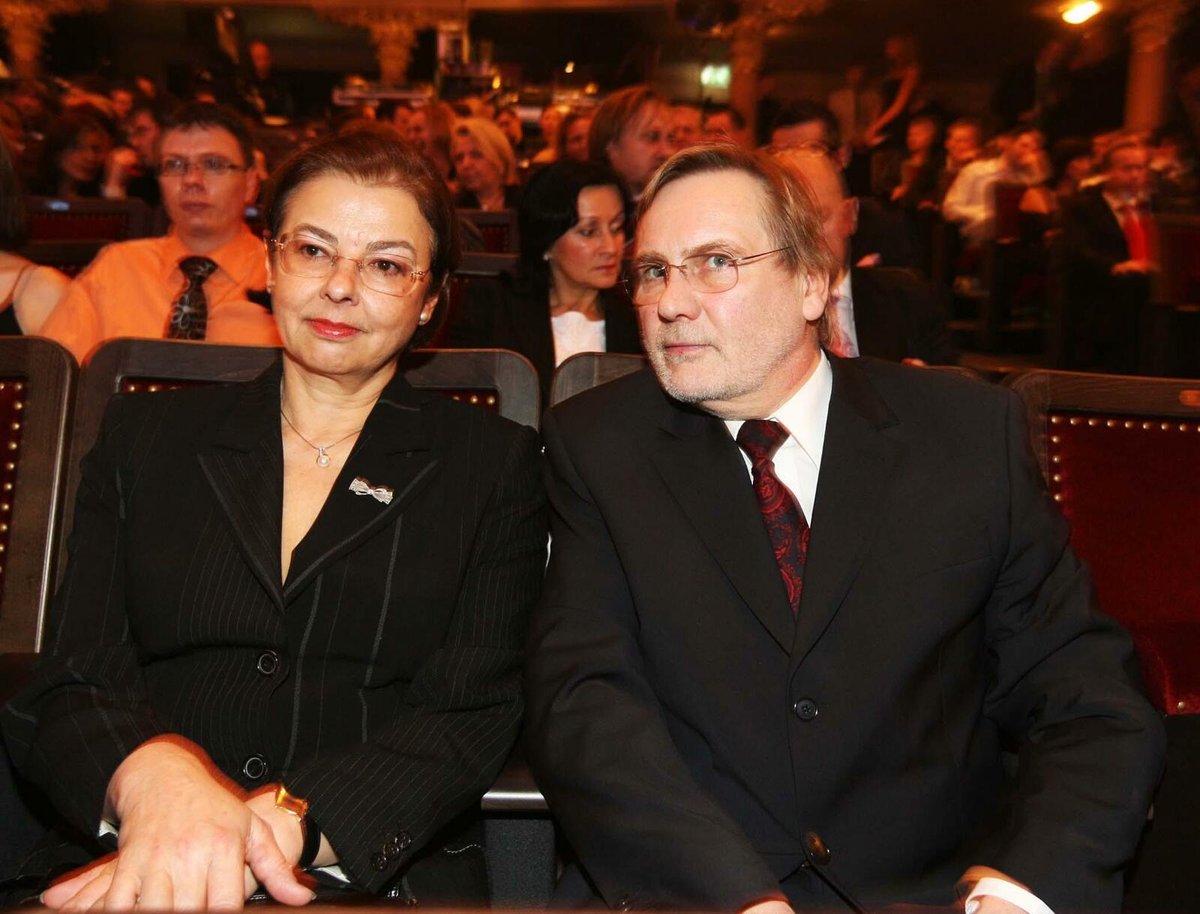 2006 - Jiří Štěpnička s manželkou Janou.