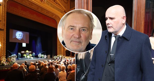 Obří pohřeb Jiřího Štěpničky (†77) v Národním: Zatracený syn v první řadě!