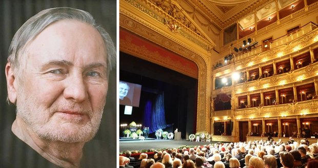 Velkolepý pohřeb Jiřího Štěpničky (†79): Nadával na Národní! A pak se tam s ním loučili.
