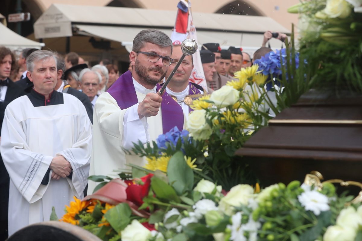 Mše za zesnulého odpůrce totality Jiřího Stránského (†87)