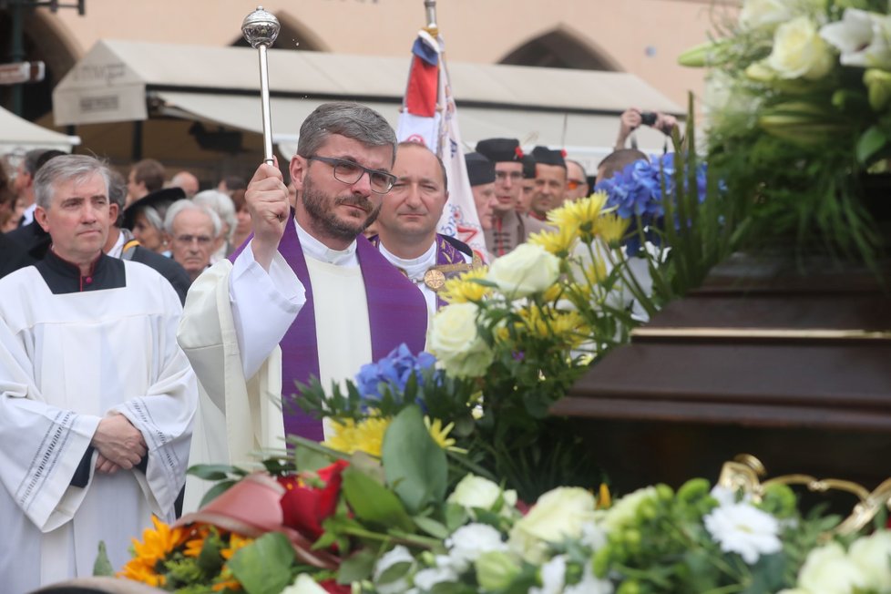 Mše za zesnulého odpůrce totality Jiřího Stránského (†87)