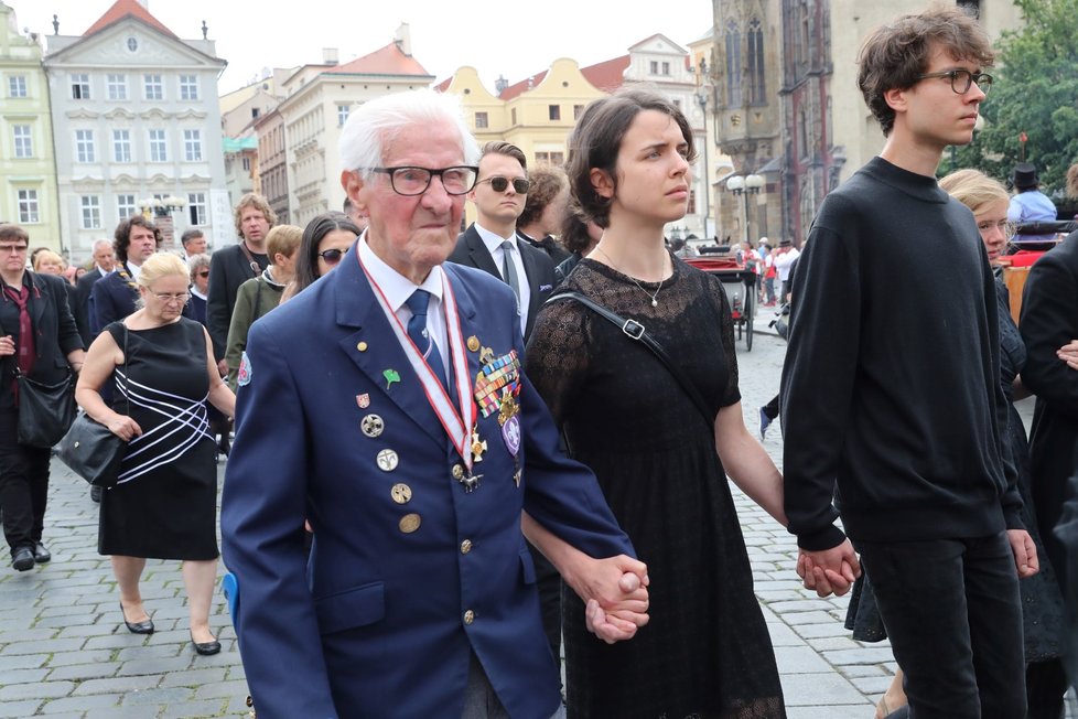 Mše za zesnulého odpůrce totality Jiřího Stránského (†87)