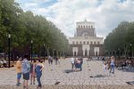 Vizualizace projektu náměstí Jiřího z Poděbrad