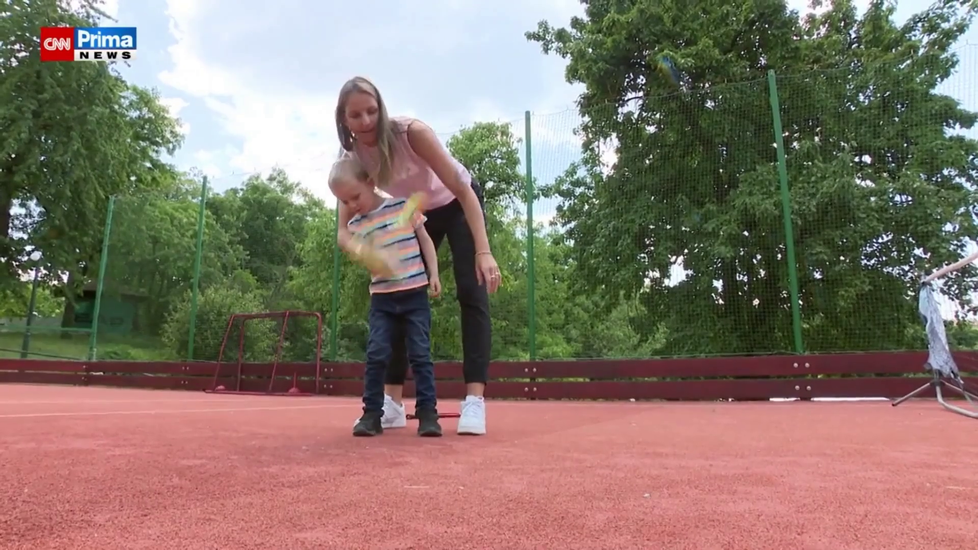 Jiříkův bráška se učil hrát tenis přímo od bývalé světové jedničky.