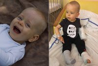 Jiřík se SMA jako pátý v Česku dostal dávku nejdražšího léku! Rodiče popsali komplikace