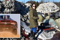 Haldy nelegálního odpadu v Jiříkově: Pohřbili tu i závodní speciál z Dakaru!