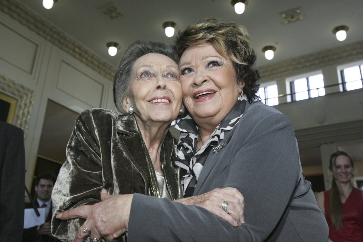 Jiřina Bohdalová s Jiřinou Jiráskovou (†81) byly velké kamarádky.