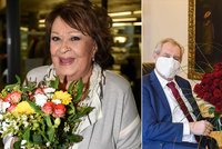 Narozeninová párty Bohdalové u Zemana se protáhla na 5 hodin: Z Hradu taxíkem, Stašová zmizela!