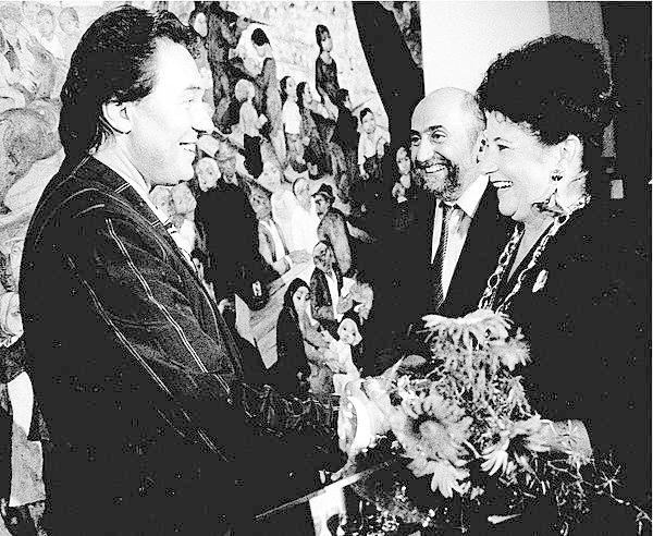 1985 - Karel Gott, Milena a František Polákovi.