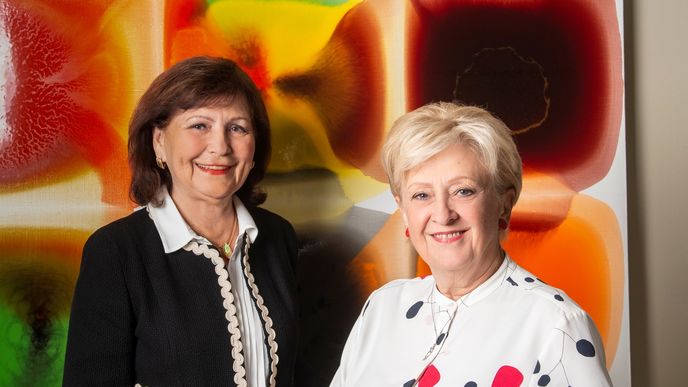 První dámy rodinného byznysu v Česku: zakladatelky firem Renomia a SIKO Jiřina Nepalová a Jaroslava Valová 