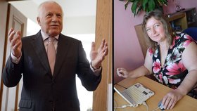 Jiřina Sýkorová ukončila hladovku, kterou držela za Václava Klause