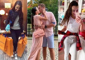 Blogerka a manželka Jirky Krále je zvyklá na značkové kabelky