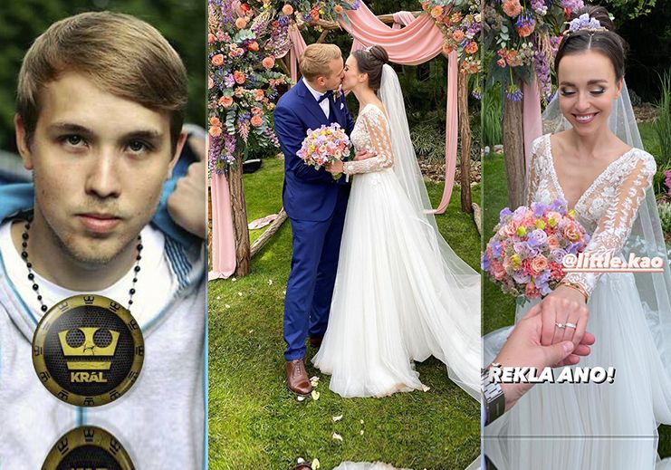 Youtuber Jirka Král se oženil.