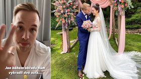 Dohra luxusní veselky youtubera Jirky Krále: Nóbl svatbu mu vykradli!