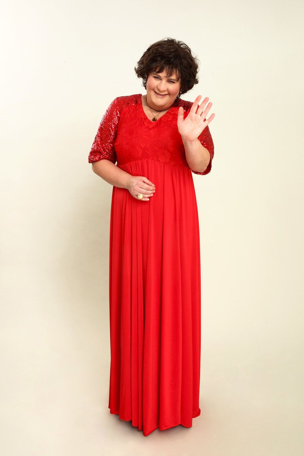 Jitka Čvančarová jako Susan Boyle v Tváři