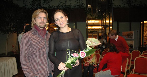 Jitka se svým manželem Petrem Čadkem