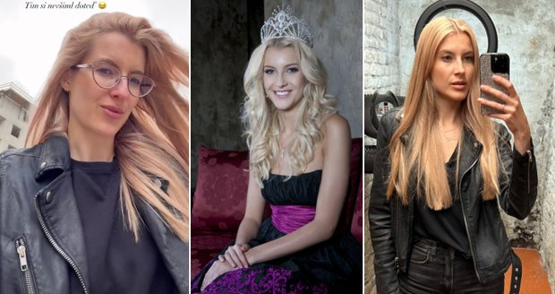 Modelka Jitka Nováčková ztmavila vlásky.
