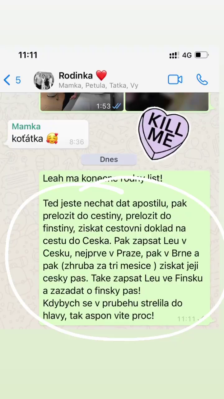 Jitka Nováčková po více než 3 měsících získala pro dceru rodný list