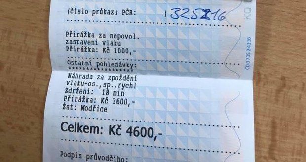 Astmatička Martina jela ve vlaku bez roušky: Pokuta 4600 Kč! Průvodčí zavolal i policii 