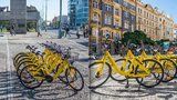 Ulice zaplnila žlutá »kola«: Číňané je zatím provozují v Praze 7