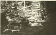 Stany měly podsady z tenkých dřevěných klád, které kulometům nemohly odolat.