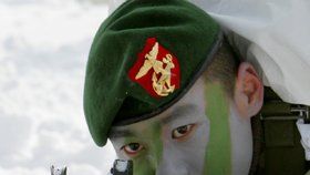 Trénink jihokorejských speciálních jednotek