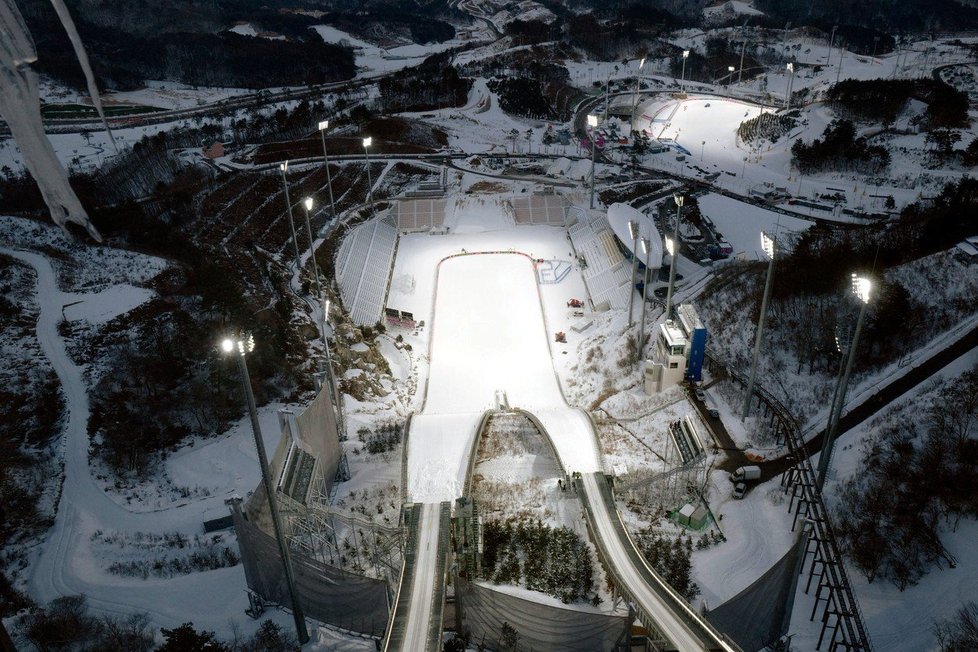 Přípravy na zimní olympiádu v jihokorejském Pchjongčchangu