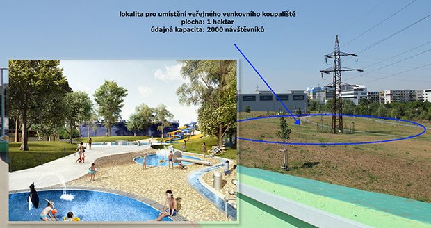 Na Jižním Městě má vzniknout nové koupaliště