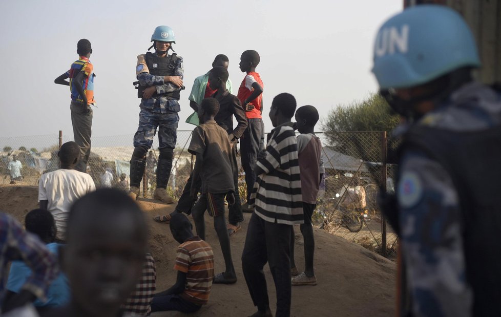 V Jižním Súdánu se snaží pomáhat i mírová mise Organizace spojených národů UNMISS