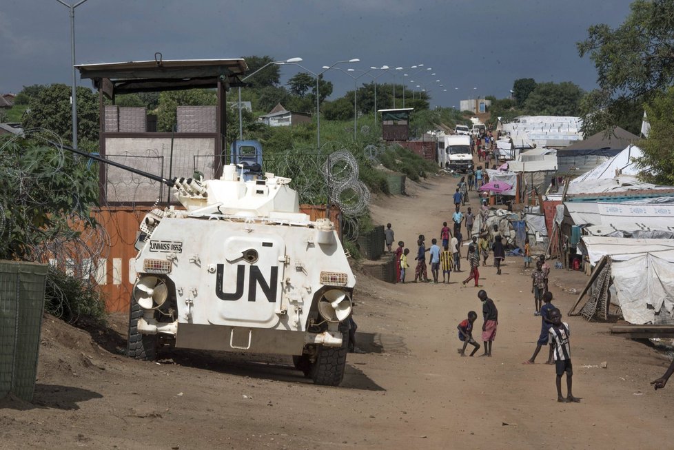 V Jižním Súdánu se snaží pomáhat i mírová mise Organizace spojených národů UNMISS