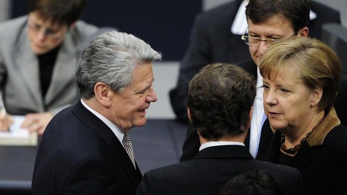 Joachim Gauck, Angela Merkelová