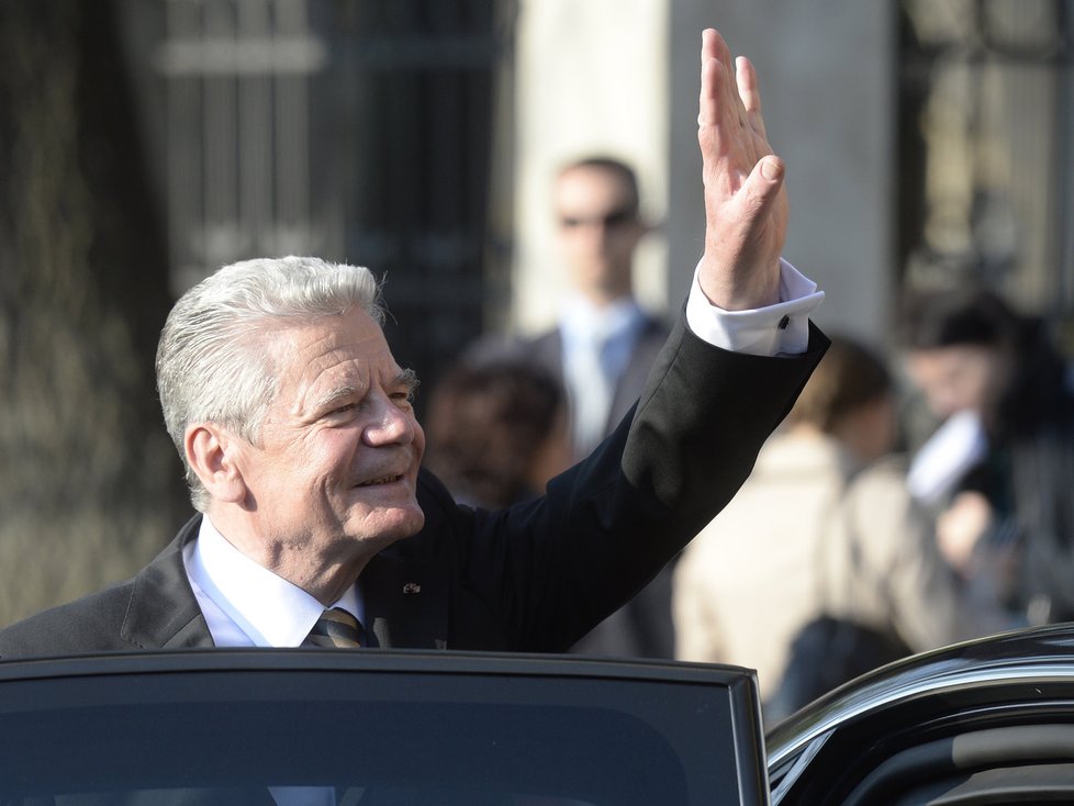 Joachim Gauck zavítal do Česka na třídenní návštěvu. Svou druhou v roli prezidenta