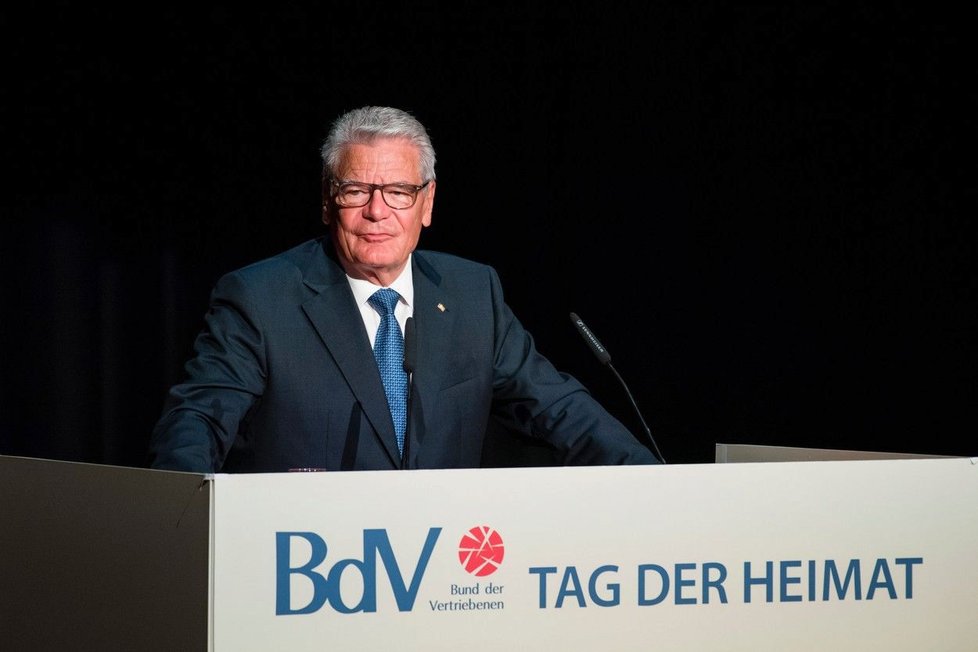 Německý exprezident Joachim Gauck