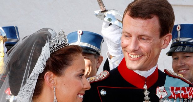 Princ Joachim Dánský s manželkou