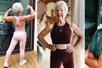 Fitness babča (74) je senzací sociálních sítí: Jen na instagramu ji sleduje 800 tisíc lidí!