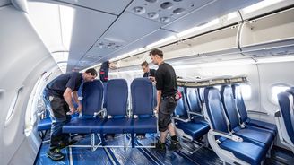 JOB AIR Technic zefektivní úpravy interiérů dopravních letadel JOB AIR Technic zefektivní úpravy interiérů dopravních letadel