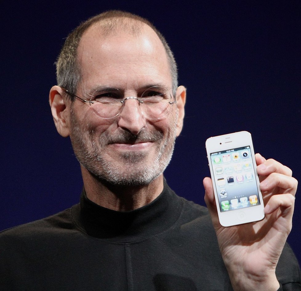 Steve Jobs s iPhonem