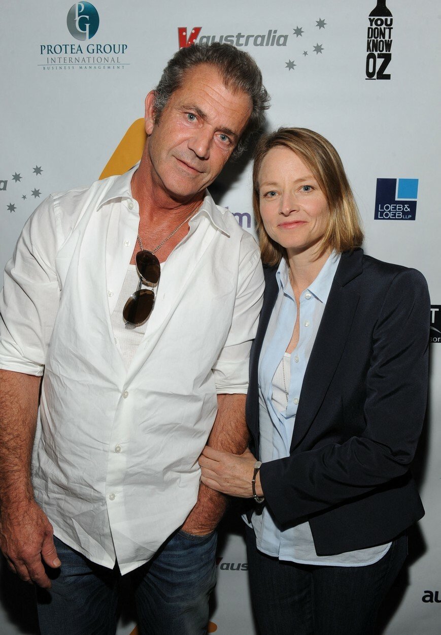 Jodie Foster a Mel Gibson