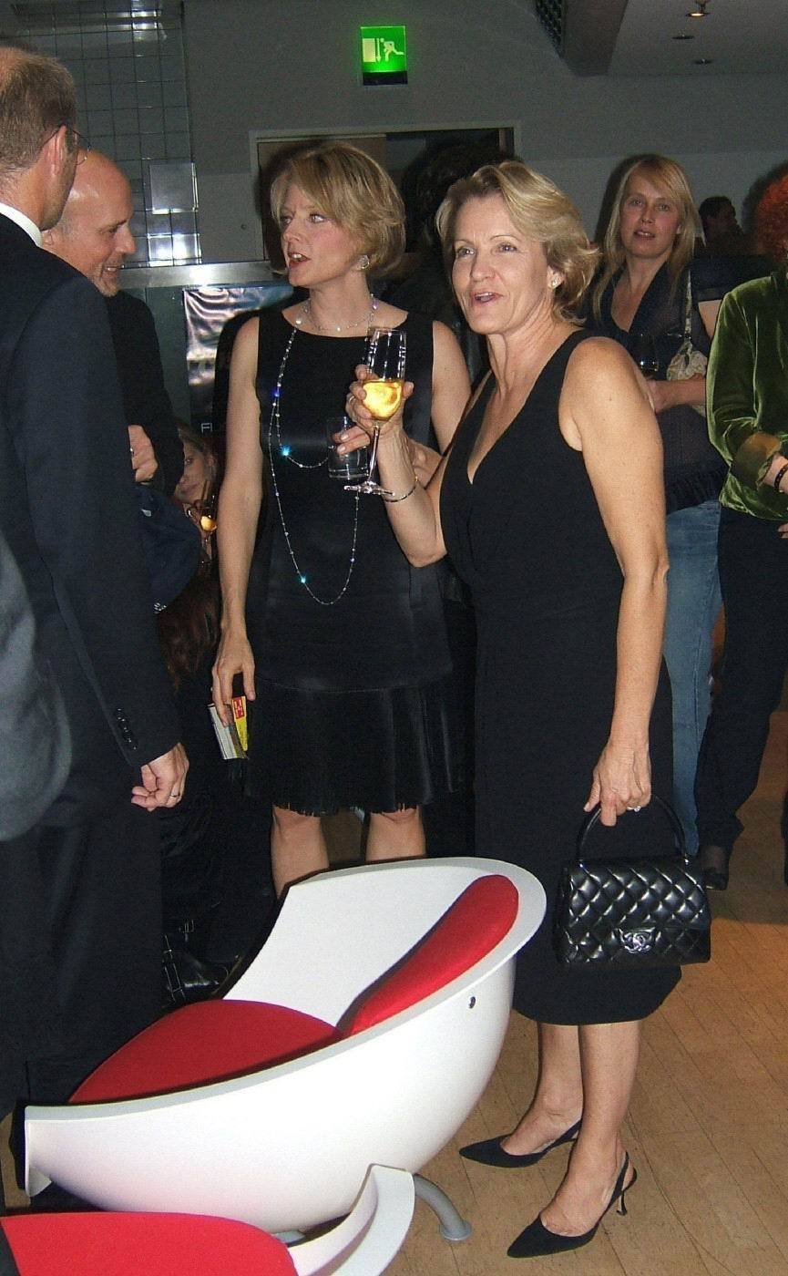 Jodie Foster se svou ex-přítelkyní Cydney Bernard