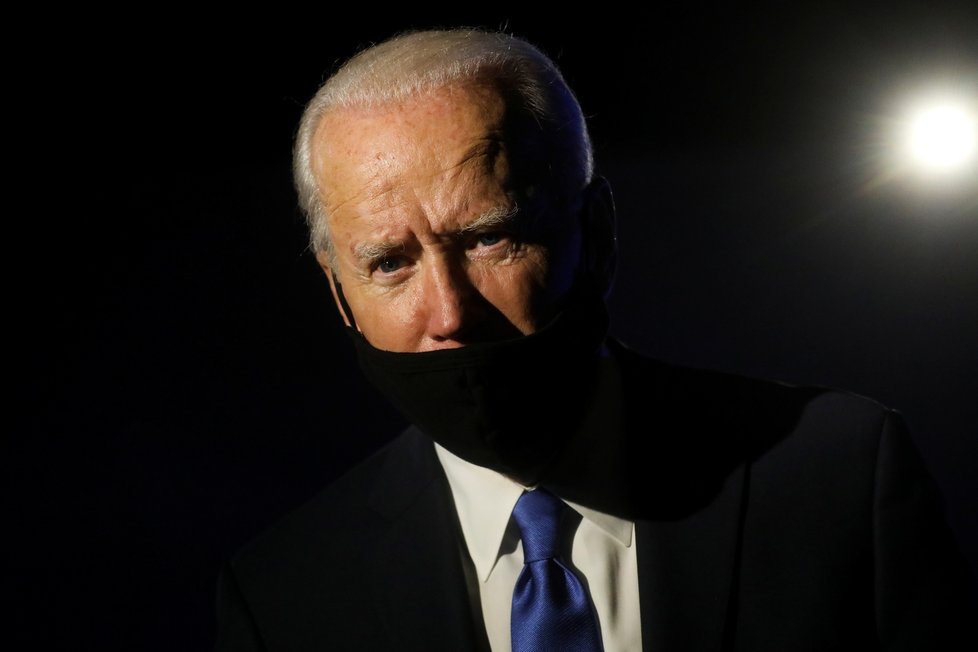 Trumpův rival Joe Biden během poslední debaty před volbami (23.10.2020)
