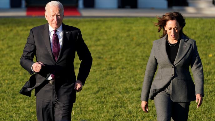 Joe Biden a Kamala Harrisová.