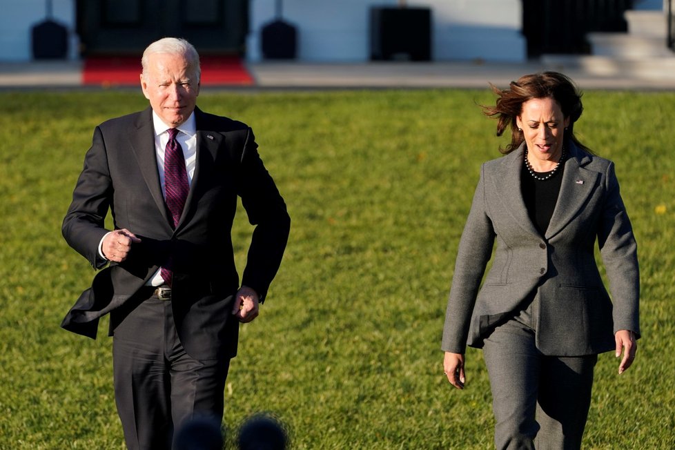 Joe Biden a Kamala Harrisová.