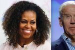 Demokraté doufají v duo Joe Biden a Michelle Obamová, bývalou první dámu chtějí za viceprezidentku