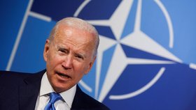 Americký prezident Joe Biden na summitu NATO (29. 6. 2022)