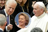 Spojené státy jsou zpět, jásá šéfka unie. Papež František přeje Bidenovi vedení Boha