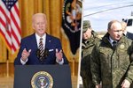 Americký prezident Biden varoval Putina před invazí na Ukrajinu
