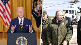 Americký prezident Biden varoval Putina před invazí na Ukrajinu