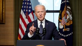 Prezident USA Joe Biden oznámil stažení amerických vojáků z Afghánistánu (14. 4. 2021).